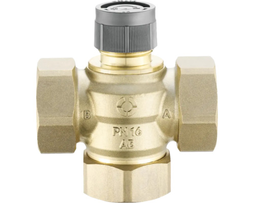 Messing Heizkörperventil mit Thermostatkopf