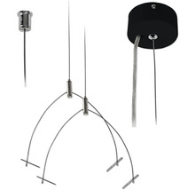 Suspension par câble pour la fixation de lampes et autres objets