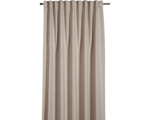 Rideau en tissu avec plis fronceurs
