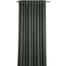 Rideau avec suspension à bande fronce