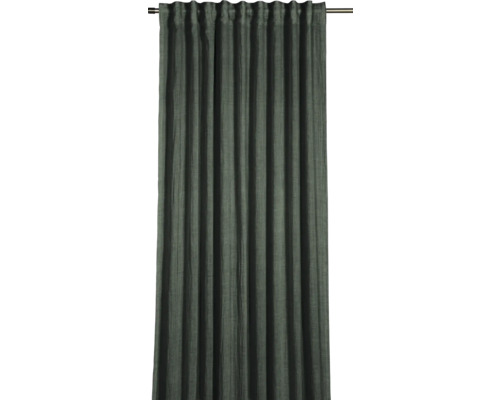 Rideau avec suspension à bande fronce