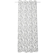 Gardine mit geometrischem Muster