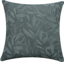Coussin décoratif avec motif de feuilles