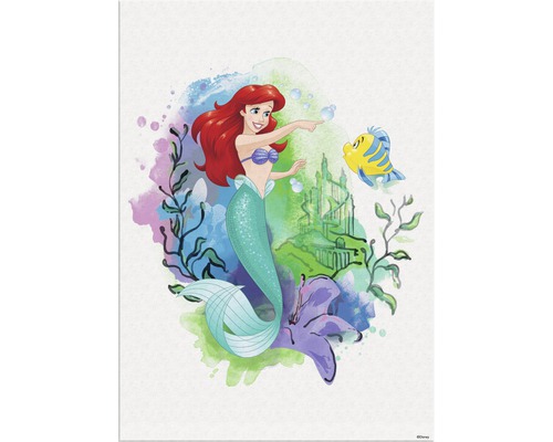 Tableau sur toile Disney Ariel 50x70 cm