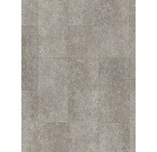 Pose de carreaux de sol avec décor en pierre