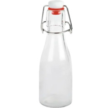 Bouteille en verre vide avec bouchon à étrier