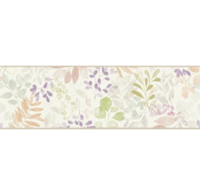 Dekorative Bordüre mit floralem Blättermuster