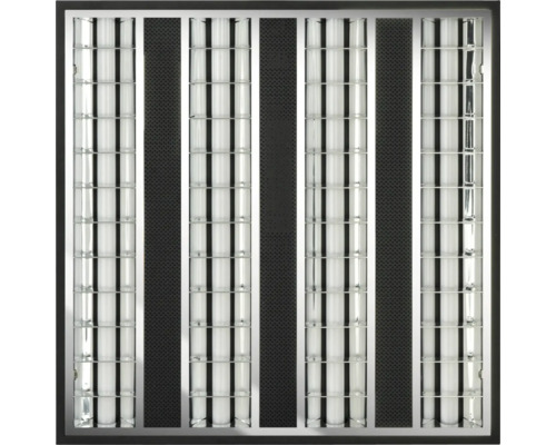 Plafonnier avec tubes fluorescents