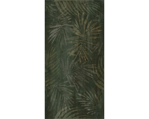 Papier peint avec motif de feuilles de palmier