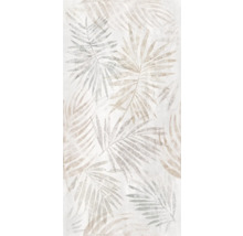 Carreau décoratif avec motif de feuilles