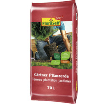 Terreau de jardinier en sac de 70 litres de FloraSelf