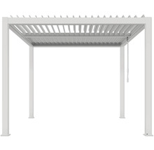 Freistehende Pergola mit Lamellendach für den Garten
