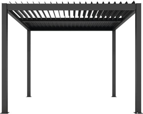 Freistehende Pergola mit Lamellendach für den Garten
