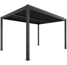 Freistehende Pergola mit Lamellendach für den Garten