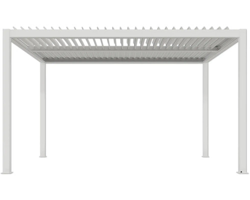Freistehende Pergola mit Lamellendach für den Garten