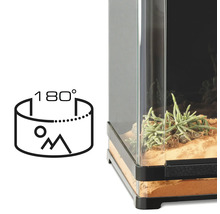 Terrarium mit 180 Grad Ansicht