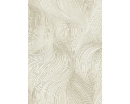 Vliestapete 10522-02 GMK Fashion for Walls 5 Grafik beige 10,05 x 0,53 m Nahaufnahme einer Tapete mit wellenförmigem Muster