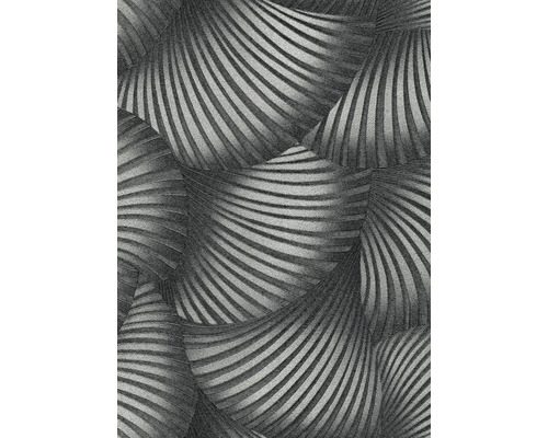 Vliestapete 10525-29 GMK Fashion for Walls 5 Grafik silber 10,05 x 0,53 m Nahaufnahme einer Tapete mit Streifenmuster