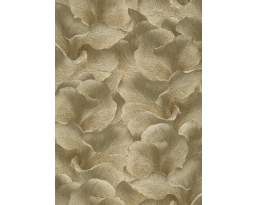 Vliestapete 10527-30 GMK Fashion for Walls 5 Blumenmotiv gold 10,05 x 0,53 m Nahaufnahme einer Tapete mit Blütenmuster