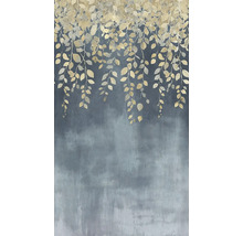 Papier peint décoratif avec motif de feuilles pour intérieurs