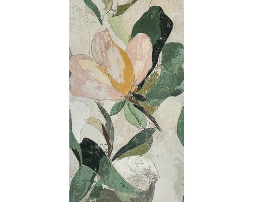Peinture avec motif floral