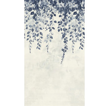 Papier peint avec motif de feuilles