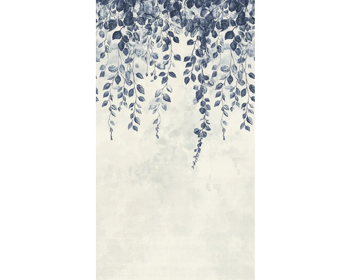 Papier peint avec motif de feuilles