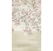 Papier peint avec motif floral et design floral pour la décoration murale.