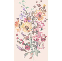 Illustration d'un bouquet de fleurs à l'aquarelle
