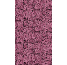 Papier peint à motif de feuilles