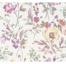 Papier peint à motif floral