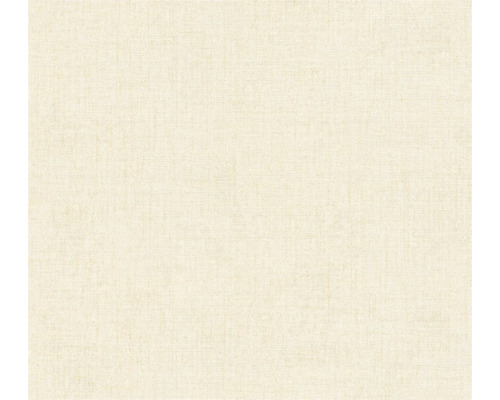 Papier peint intissé CosmoLiving uni aspect textile brillant beige Papier peint textile avec une structure fine