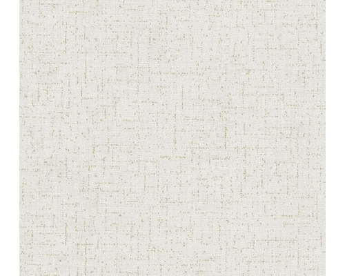 Papier peint intissé CosmoLiving uni aspect textile brillant gris Papier peint structuré avec un motif léger