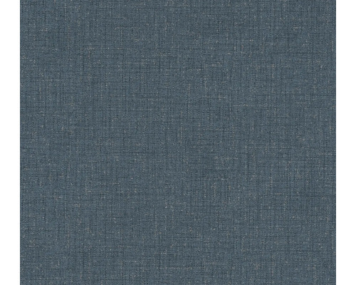 Papier peint intissé CosmoLiving uni aspect textile brillant bleu foncé Gros plan d'un tissu textile bleu