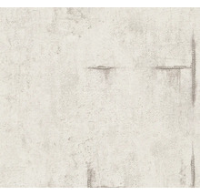 Papier peint avec structure de plâtre et motif de corde