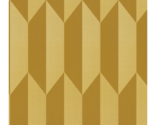 Vliestapete CosmoLiving Raute Grafik gelb gold Tapete mit geometrischem Pfeilmuster