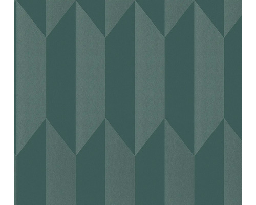Papier peint intissé CosmoLiving losange graphique pétrole Papier peint avec motif géométrique de flèches