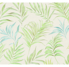 Papier peint avec motif de feuilles