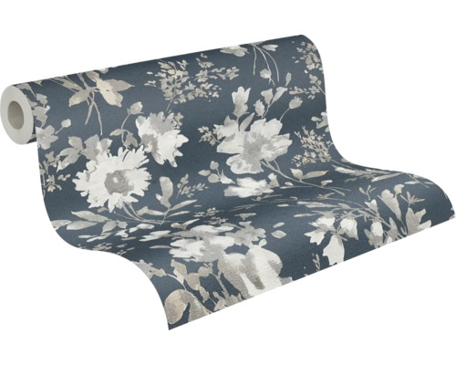 Rouleau de papier peint à motifs floraux