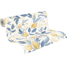 Rouleau de papier peint à motif floral