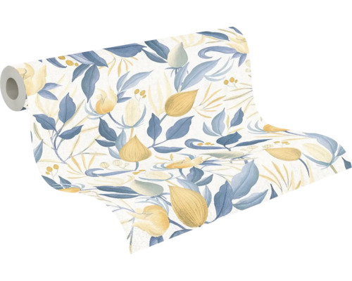 Rouleau de papier peint à motif floral