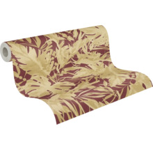 Rouleau de papier peint vinyle avec motif végétal