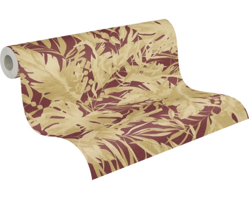 Rouleau de papier peint vinyle avec motif végétal