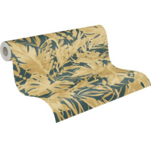 Rouleau de papier peint avec motif de feuilles