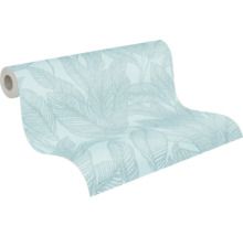 Rouleau de papier peint avec motif de feuilles