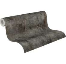 Rouleau de papier peint aspect béton