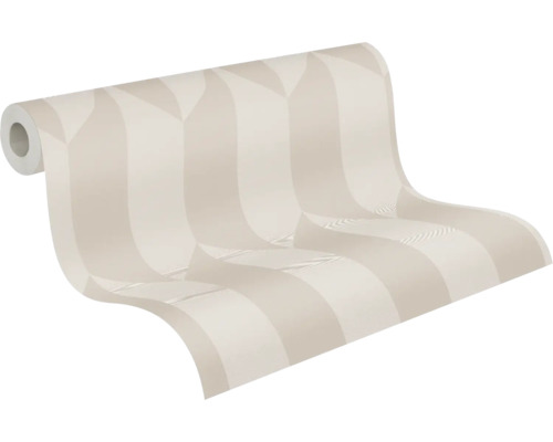 Tapetenrolle mit Streifenmuster