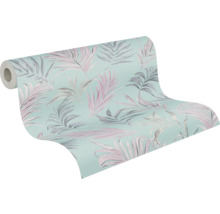 Rouleau de papier peint vinyle avec motif végétal