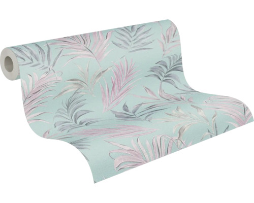 Rouleau de papier peint vinyle avec motif végétal