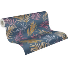 Rouleau de papier peint avec motif de feuilles